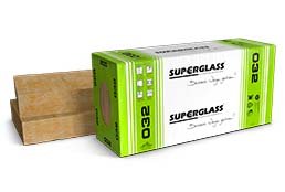 Superglass-Kerndämmplatte KD4/V-032 1.250x625x80 mm (4,690 M2 / Pak / 16 Pak / 75,040 M2 / PAL)